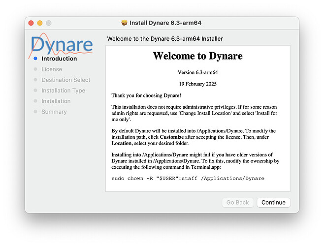 DynareInstaller