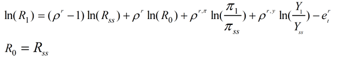 Irf Scale Irf scale problem - Stochastic simulations - Dynare Forum